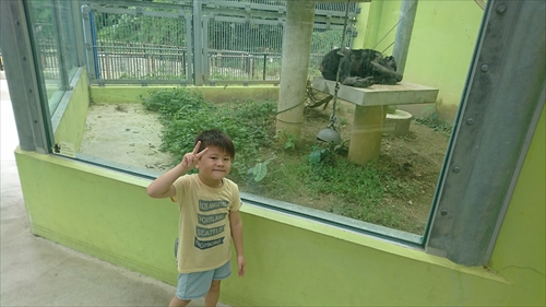 9日・次男と動物園デート！